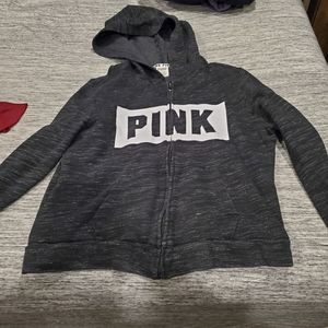 Pink hoodie